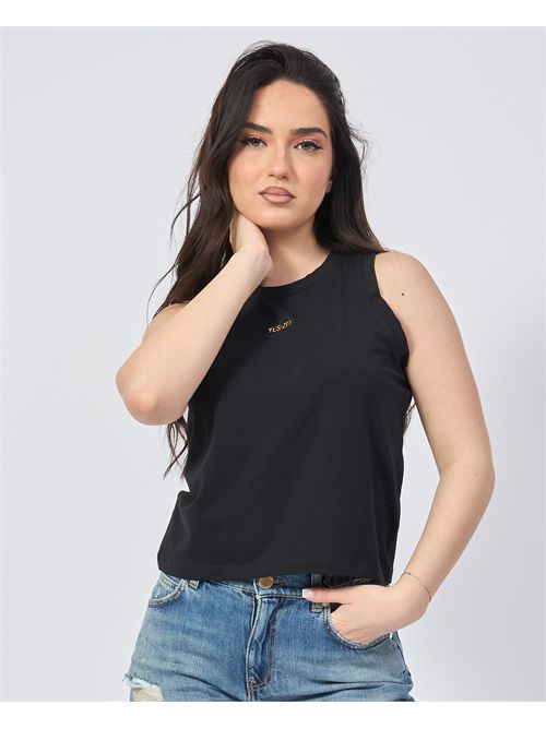 Yes Zee Sleeveless T-Shirt with Logo YES ZEE | T210-S7000801